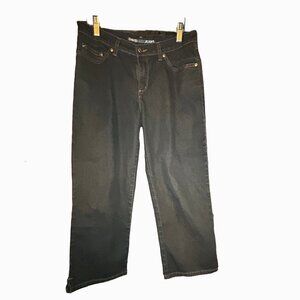 David Kahn Black Cropped Jeans - Rare